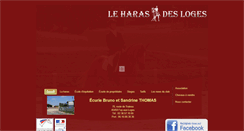 Desktop Screenshot of harasdesloges.fr